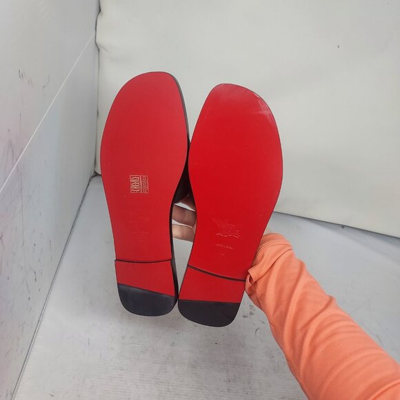 Christian Louboutin Chambelimule Donna Black Slide Sandal - Picture 2 of 8